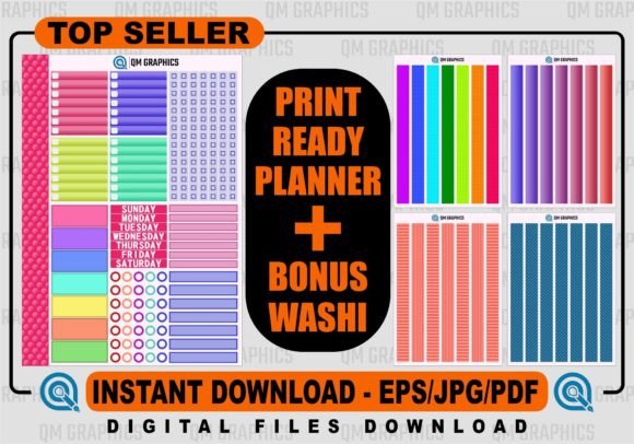 Download Print Ready Planner, Custom Planner, Soc - Custom planner Collection