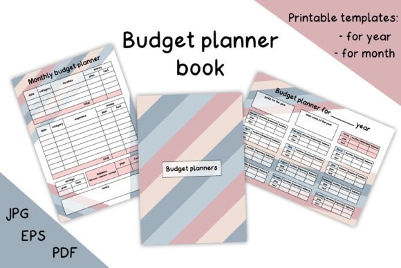 Download Budget Planer Book | Printable Templates - Premium Resources